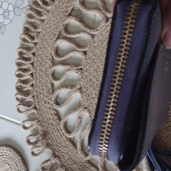 KATE SPADE Long Wallet NAVY NWOT - Picture 9 of 13